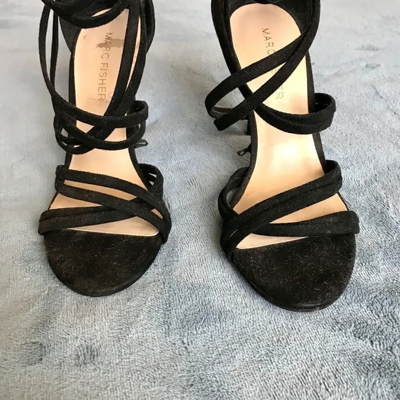 SOLD!marc fisher strappy heels - Picture 7 of 12